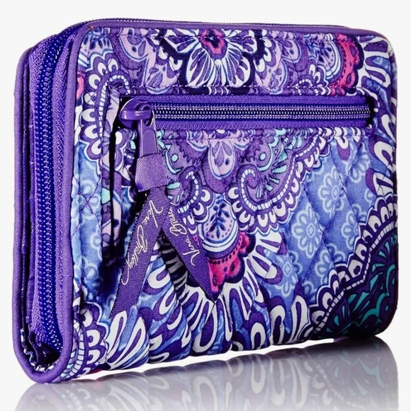 Vera Bradley Turn Lock Wallet - Picture 2 of 5
